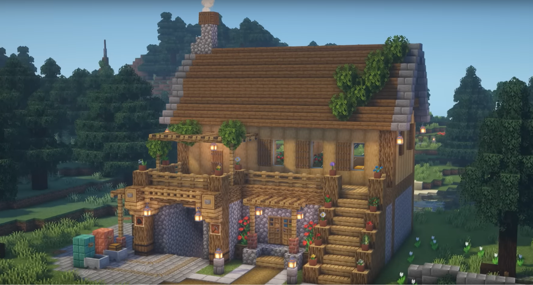 5 ideias incríveis de casas para Minecraft - Pockethost