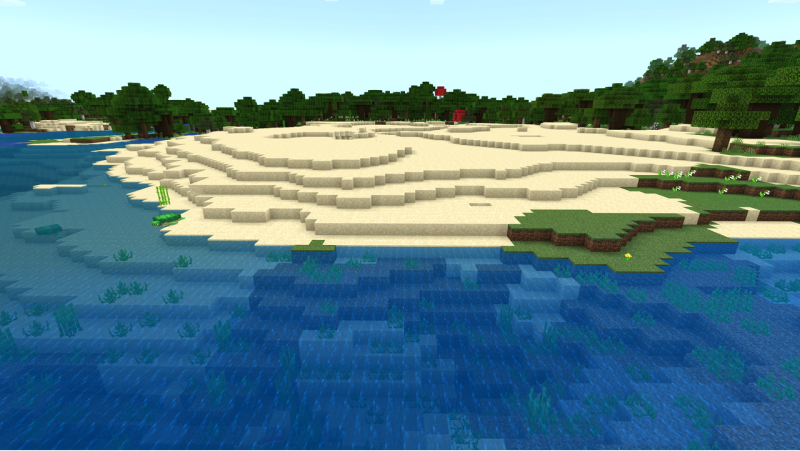 Bioma de playa Minecraft
